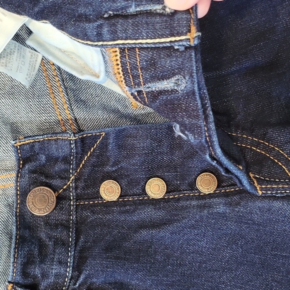 Abercrombie And Fitch Rollins Low Rise Skinny Dark Blean Jeans size 30x30 - Picture 3 of 7